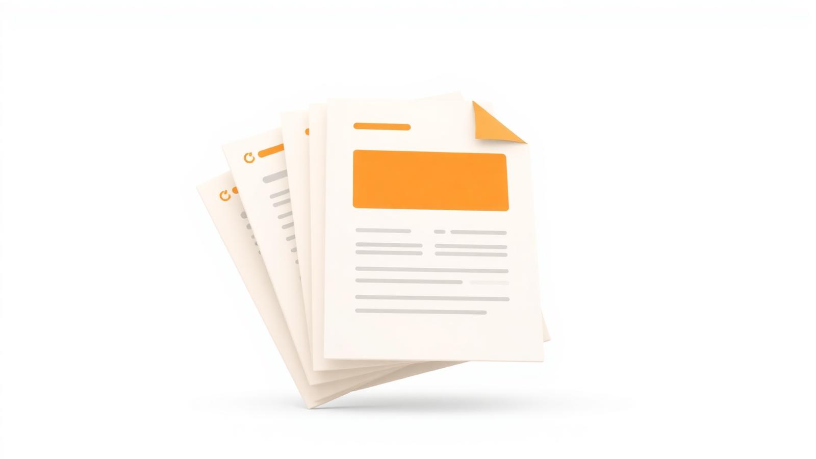 Document is filled automatically from the system